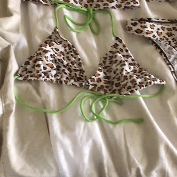 Rebel Beach Swim Suit - sz LG with 2 sz MD tops - Picture 5 of 12